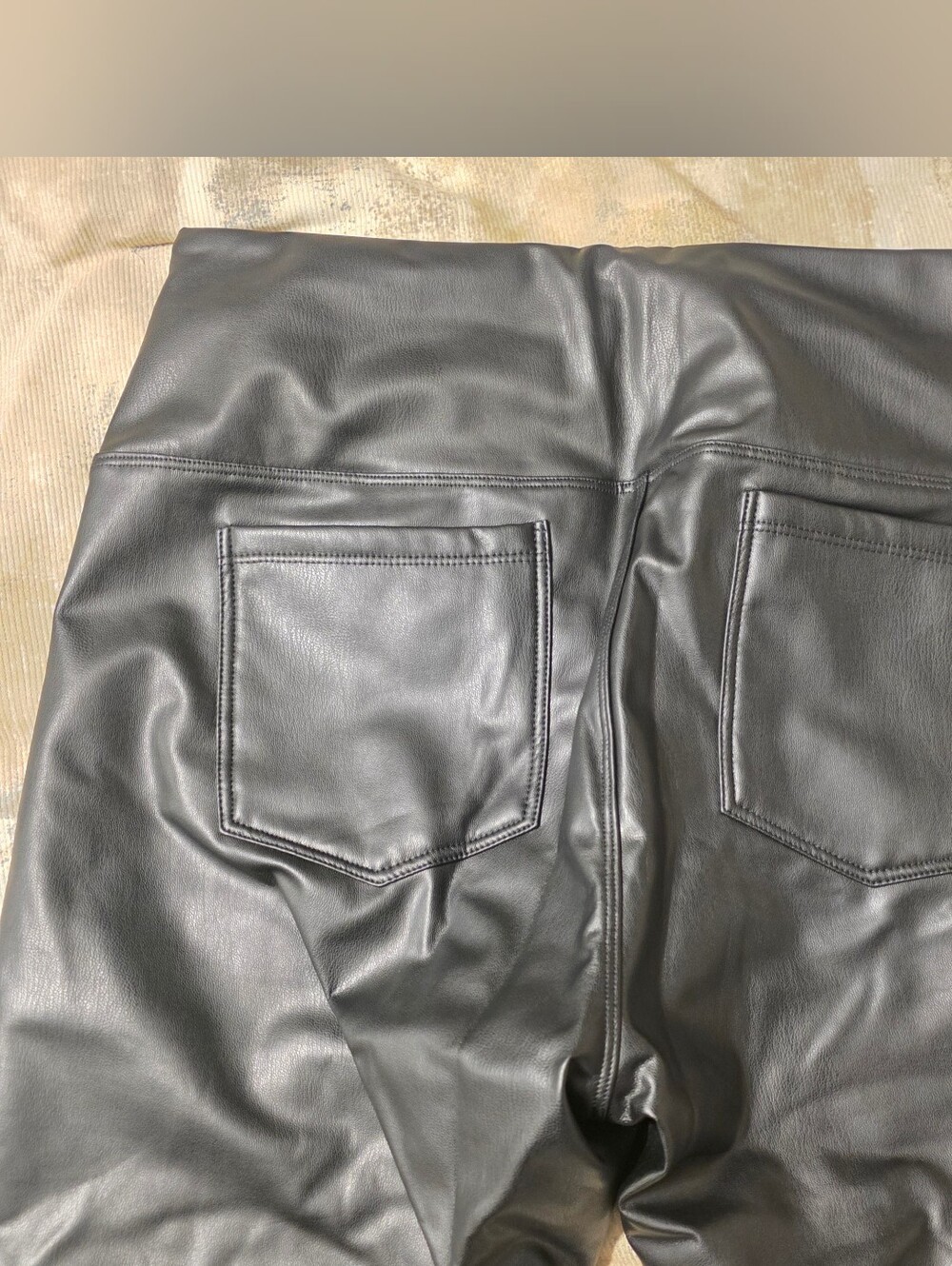 Halara MPN 02902038 Faux Leather Full Length Leggings XL